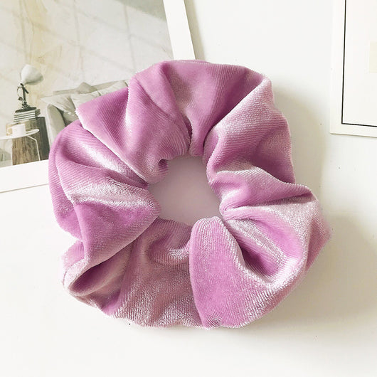 Elástico para Cabello de Terciopelo - Accesorio de Moda para Coleta - Image 17