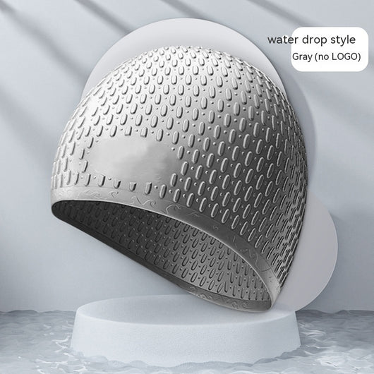 Gorro de Natación Silicona Gota de Agua - Image 5