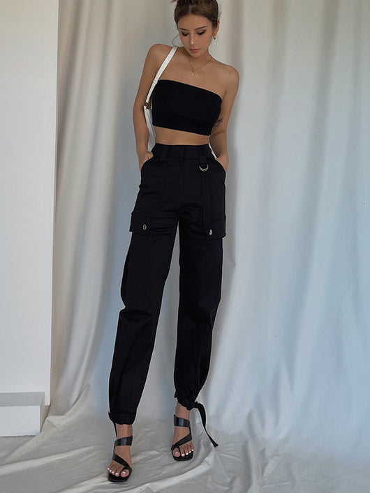 Overol Vaquero Cintura Alta Estilo Street Cool Girl - Image 11
