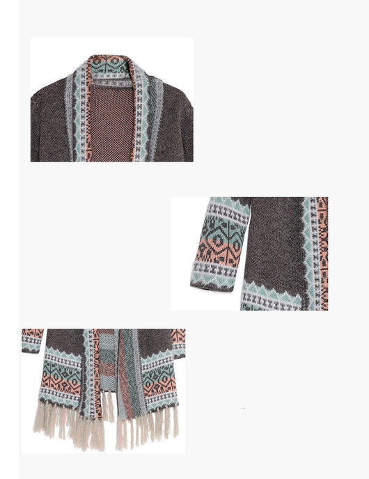 Suéter Suelto de Largo Medio para Mujer - Estilo Urbano - Image 2