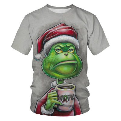 Playera Navideña Personalizada para Hombre con Impresión 3D Digital - Image 24