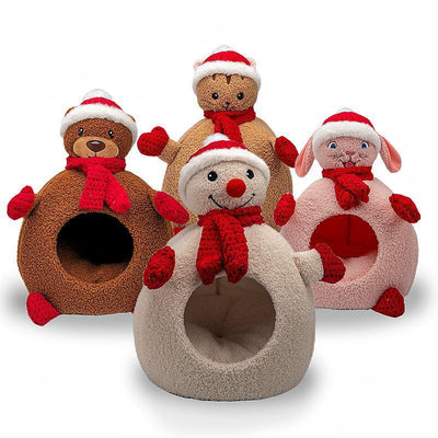 Cama Térmica para Gatos Cerrada con Diseño Infantil - Image 18
