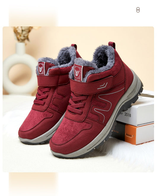 Botas de Invierno para Nieve con Velcro - Algodón Cálido y Seguro - Image 16