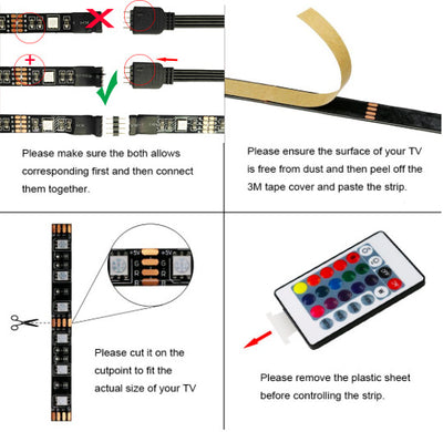 Barra de luz LED para TV con conexión USB - Image 5