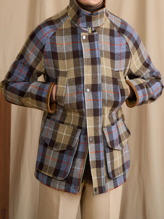 Chaqueta de Caza Slim Fit con Cuello de Pie y Cinturón - Image 4