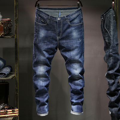 Pantalones Casuales Slim Fit Coreanos con Stretch para Hombre - Image 13