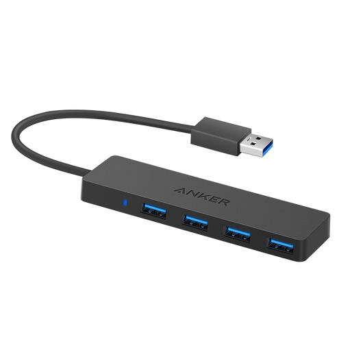 Hub USB 4 Puertos de Alta Velocidad para Laptop y PC