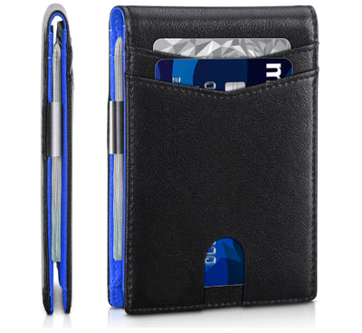 Billetera de Cuero PU con Múltiples Compartimentos y Protección Antirrobo - Image 18