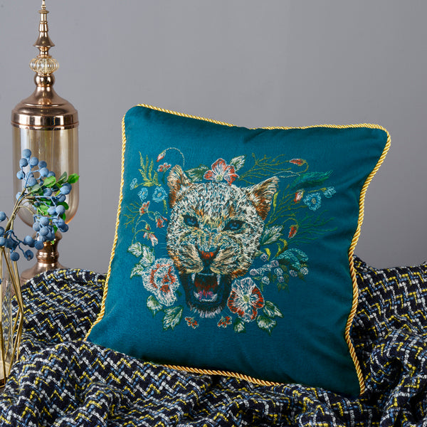 Almohada de Respaldo Retro con Borlas para Sofá - Cojín Lumbar Decorativo