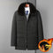 Chaqueta de Lana de Cordero para Hombre Maduro
