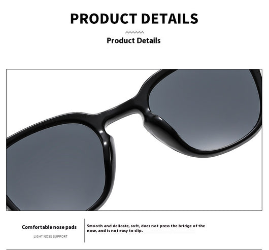 Brown square-frame sunglasses with brown lenses, suitable for sun protection and fashion wear. - Image 17