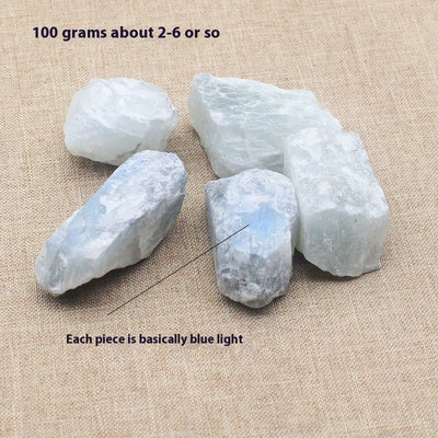 Piedra de Lunar Blanca Natural - Grava de Cuarzo Cristal para Decoración - Image 6