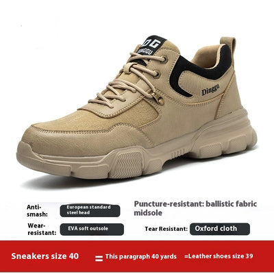 Botas de Seguridad para Hombre con Puntera de Acero - Protección Antigolpes y Antiperforación - Image 4