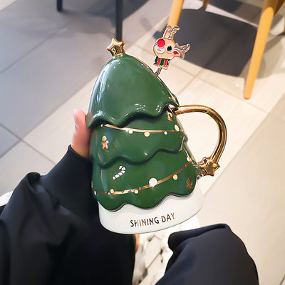 Taza de Cerámica con Árbol de Navidad - Image 7