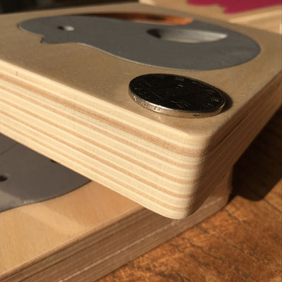 Puzzle de Animales Grandes de Madera Multicapa Reforzada para Niños - Image 7
