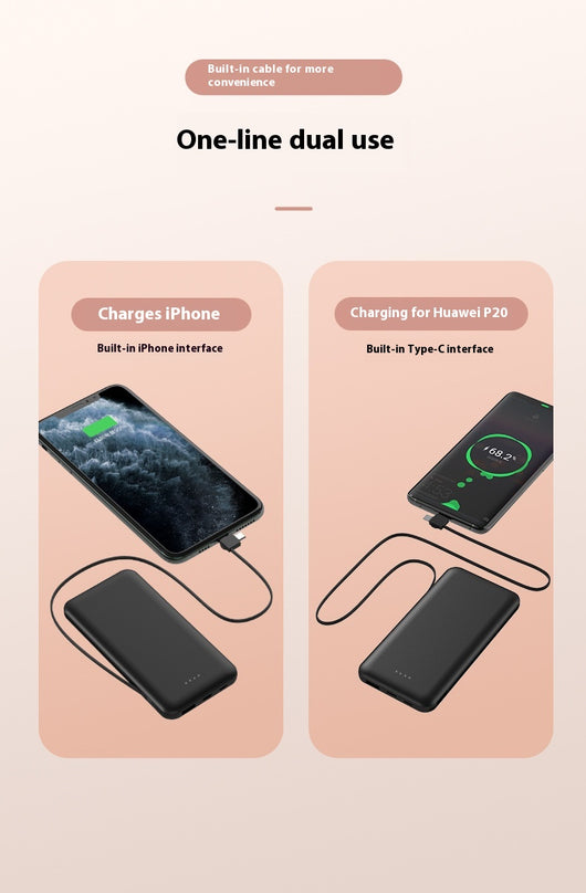 Batería Portátil con Cable Integrado - Image 16