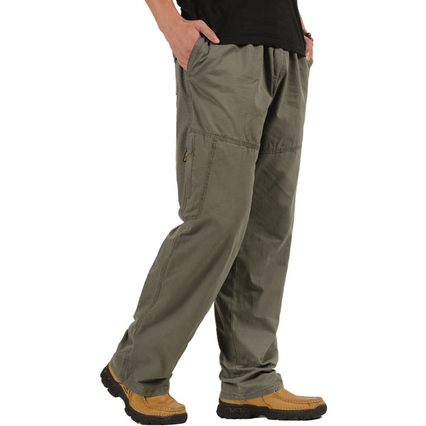 Pantalones Cómodos Holgados para Hombre Talla Grande