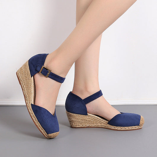 Zapatos de Tacón Alto Hueco con Hebilla - Colección Primavera y Otoño - Image 3