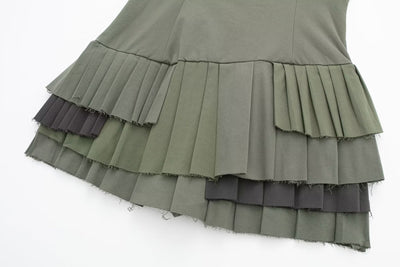 Camiseta Ajustada de Cuello Redondo sin Mangas con Volantes - Image 16