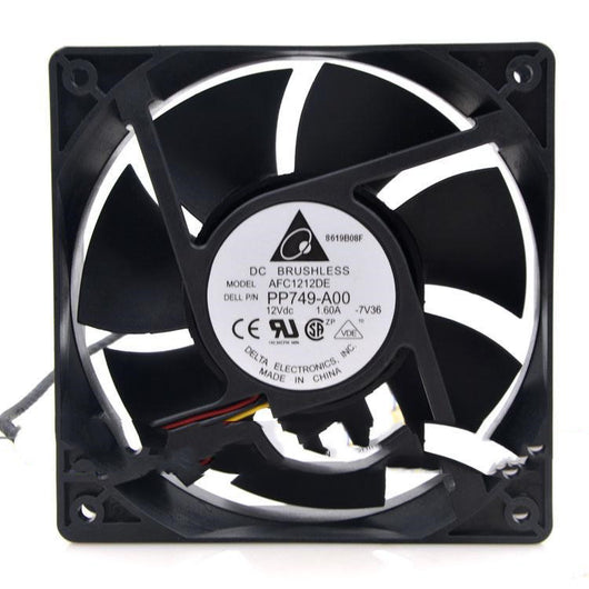 Ventilador de Refrigeración Delta 120mm 12V PWM - Control de Velocidad Profesional - Image 5