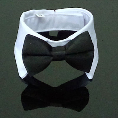 Babero Elegante con Collar de Moño y Joyería - Image 2