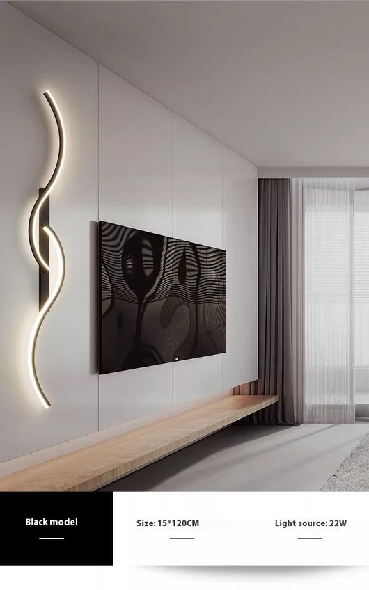 Lámpara de Pared Minimalista para Dormitorio y Pasillos - Image 45