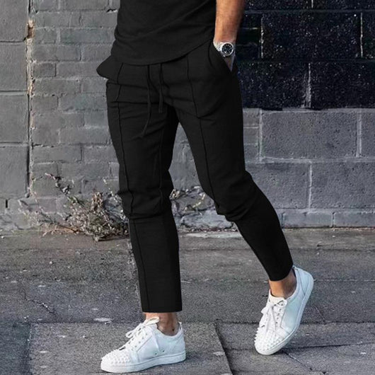 Pantalones Deportivos Casuales Estilo Europeo y Americano para Hombre - Image 4