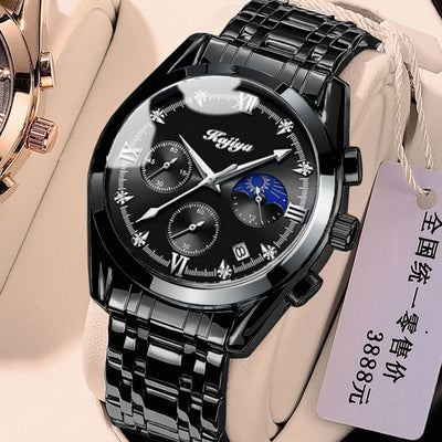 Reloj Deportivo Coreano de Acero con Banda de Cuarzo - Image 15