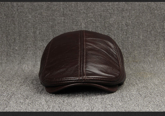 Boina de Cuero Genuino con Protección Solar - Estilo y Comodidad - Image 10