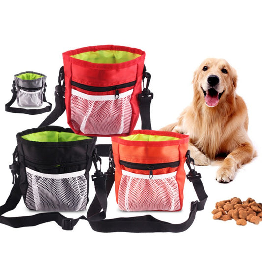 Bolsa Portátil para Premios y Snacks de Perro con Bolsillos
