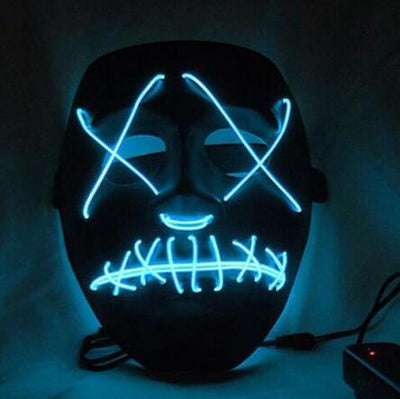 Máscara LED Brillante para Todo el Rostro - Halloween - Image 11