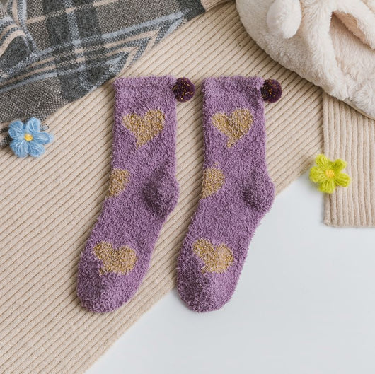 Calcetines de Coral Fleece - Calidez y Suavidad Premium - Image 6