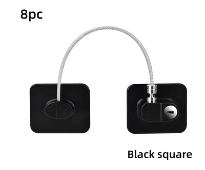 Cerradura de Seguridad para Ventanas con Cadena - Protector Multifuncional para Bebés y Hogar - Image 16