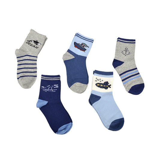 Calcetines Infantiles 100% Algodón Puro para Otoño e Invierno - Image 6