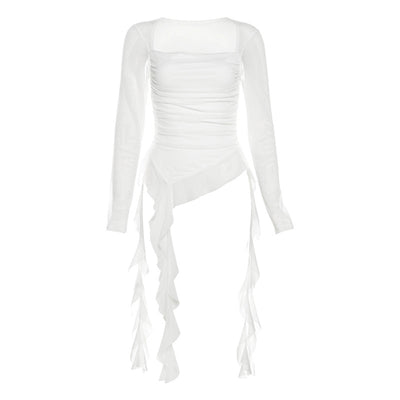 Playera Semitransparente Ajustada para Mujer - Diseño Moderno y Elegante - Image 6
