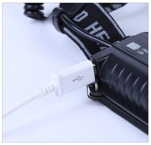 Linterna Frontal LED de Largo Alcance para Camping y Actividades Outdoor - Image 5