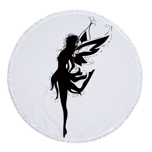 Toalla de Playa Redonda Microfiber con Borlas - Suavidad Premium - Image 25