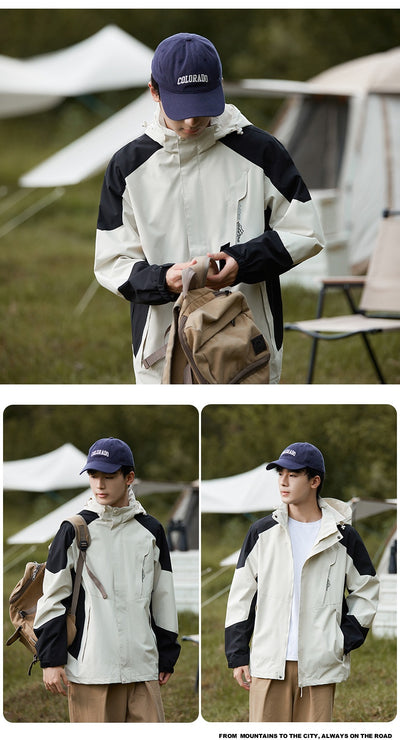 Chaqueta Impermeable Cortavientos de Una Capa - Image 16