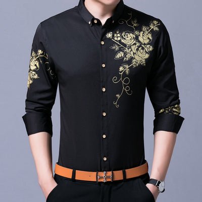 Camisa Estampado Flores para Hombre - Image 8