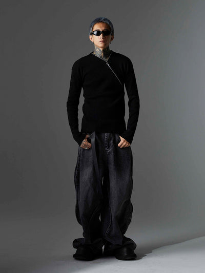 Jeans Rotos con Costuras Irregulares - Estilo Urbano Moderno - Image 19