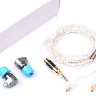 Auriculares Intrauriculares Metálicos de Doble Acción