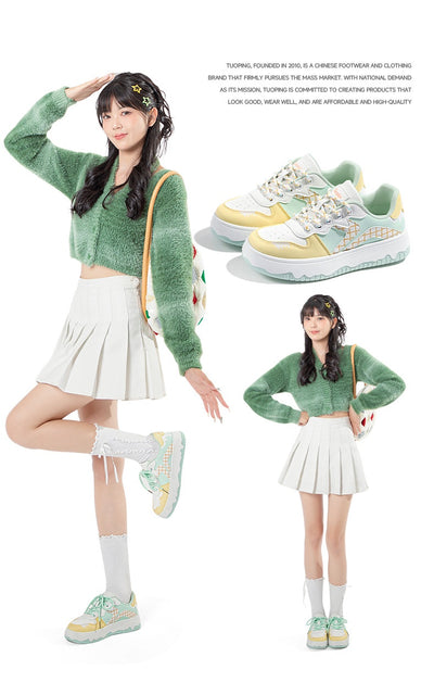 Tenis Deportivos Casuales para Mujer con Plataforma Transpirable - Image 20