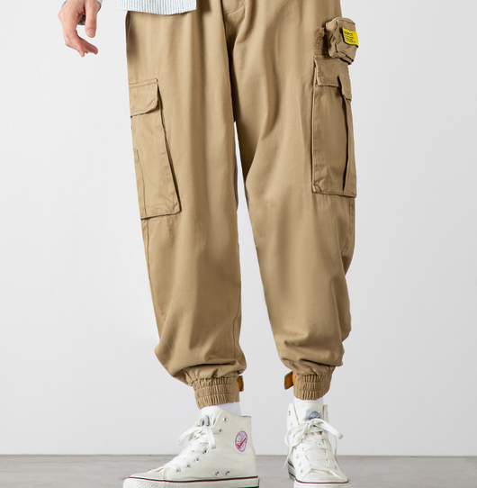 Pantalones Holgados Coreanos Casuales Todo Uso - Primavera y Otoño - Image 3