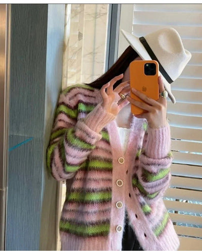 Cardigan de Lana Haima Premium - Suéter Tejido de Lujo - Image 20