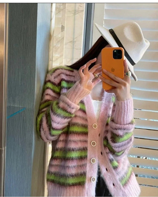 Cardigan de Lana Haima Premium - Suéter Tejido de Lujo - Image 20