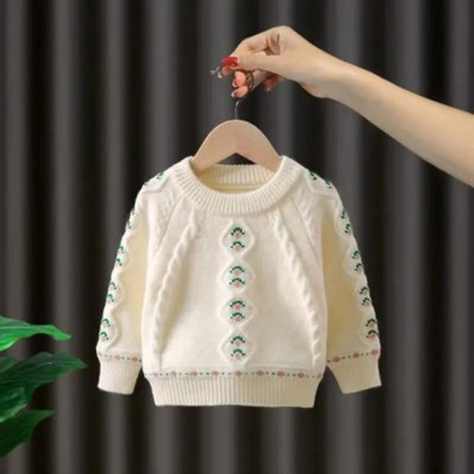 Suéter Tejido Fashionable para Niña - Image 3