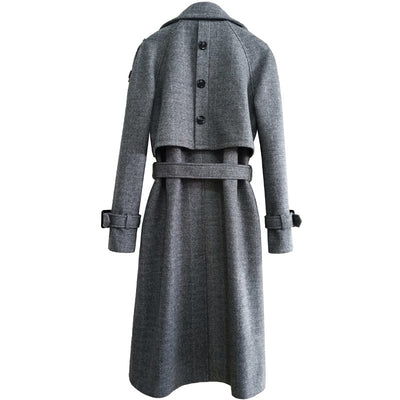 Abrigo de Lana para Hombre Largo Sobre la Rodilla - Image 7