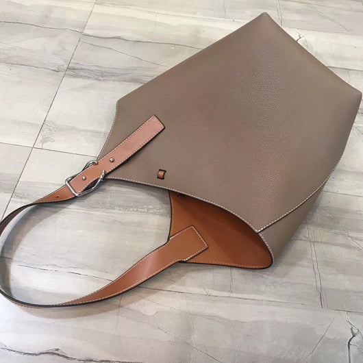 Bolsa de Cuero Suave Tipo Bucket - Versátil y Elegante - Image 13