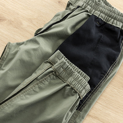 Pantalones Cropped Holgados Trendy Talla Grande - Image 24