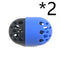 2 Piezas Azul Negro